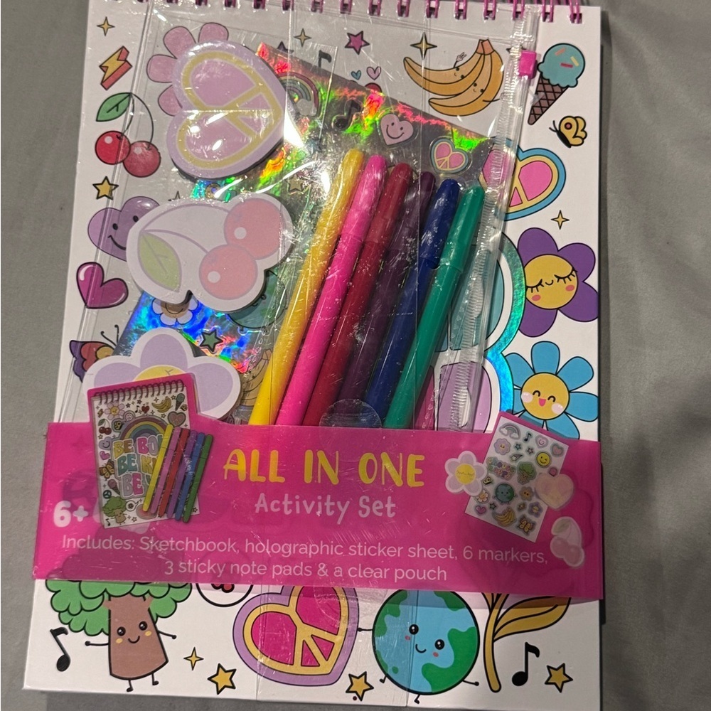 Colorful All In One Activity Set